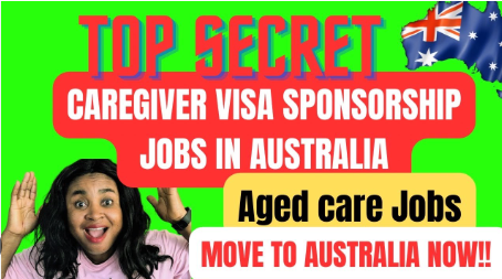 Visa Sponsorship Caregiver Jobs in Australia – Apply Now